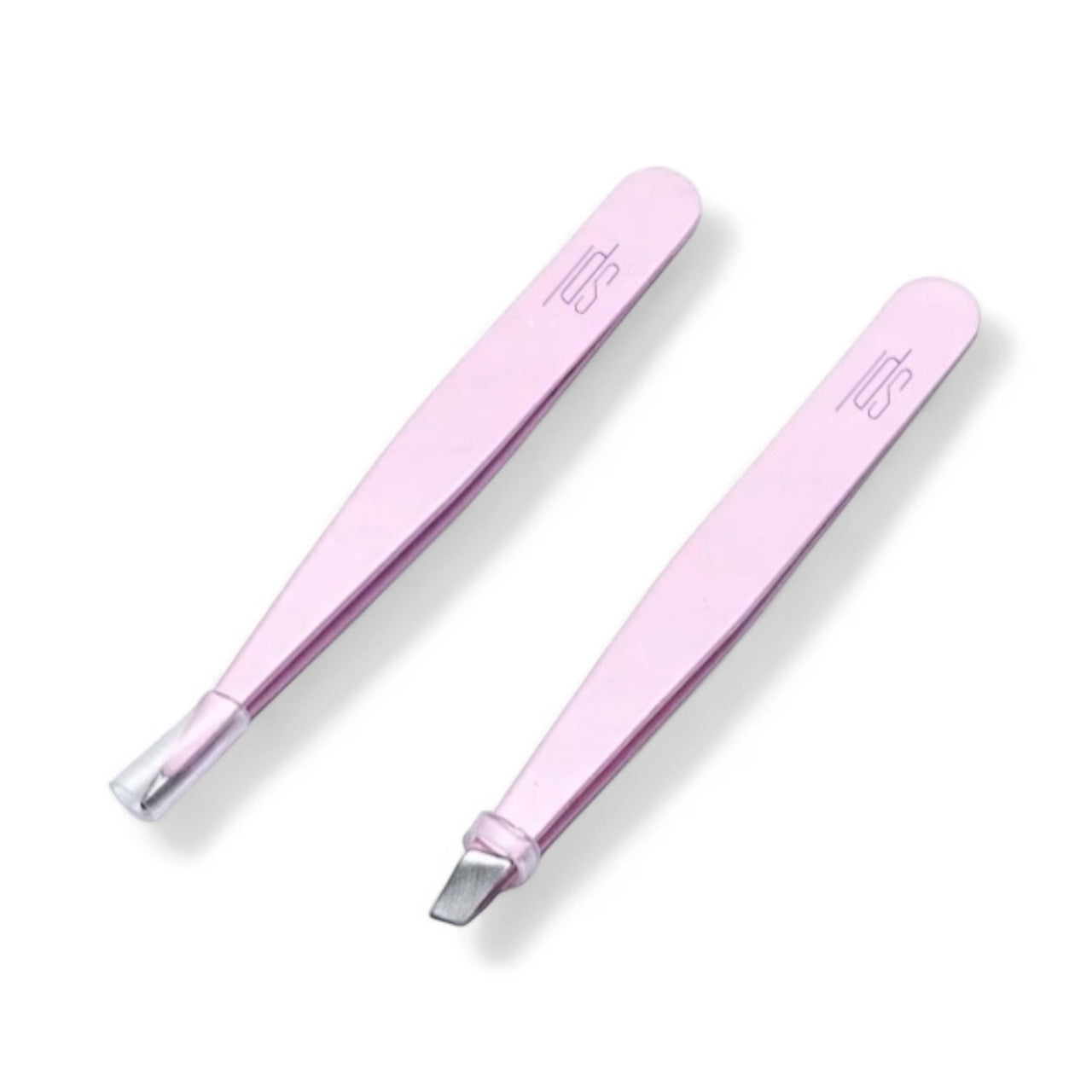 2-Pack Professional Precision Tweezers By SPL– High-Quality Short Tip for Eyebrows, Lashes & Crafting